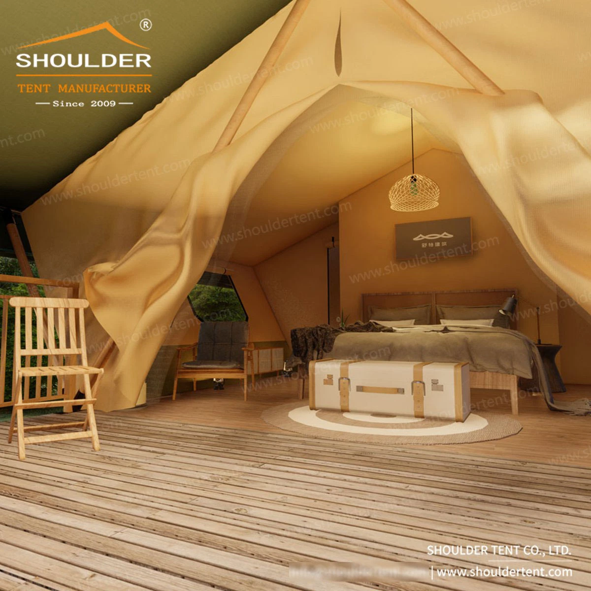 Luxury House Tent Easy to Set up Customized Sizes