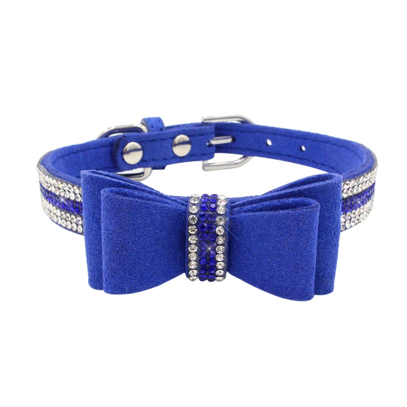 Collier en cuir 36 mm réglable pour chien en PET