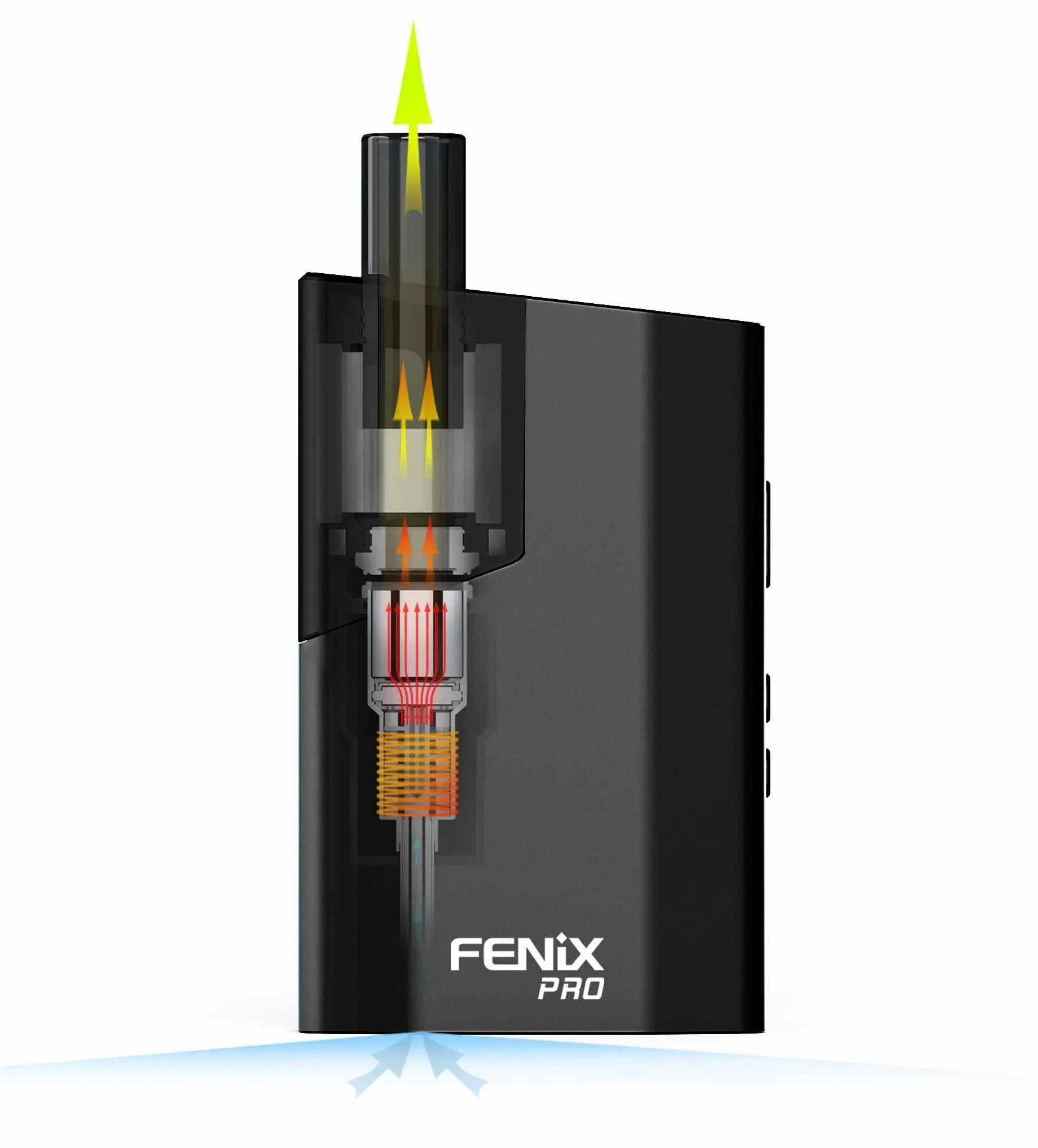 Vape fumeur à herbe sèche 2300 mAh Super Battery Compact Size portable VAPE Fenix PRO Alibaba meilleur vendeur portable Herbal vaporiszer Pen