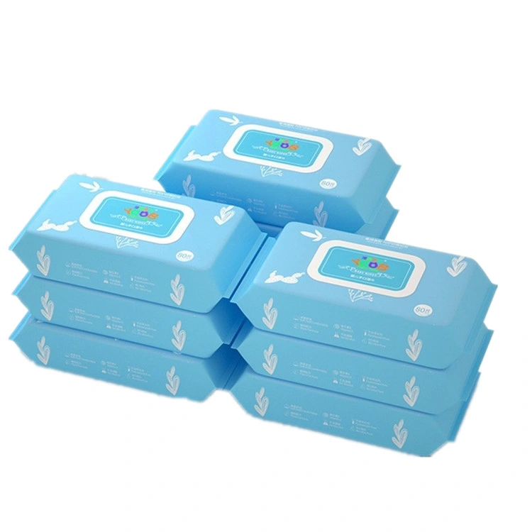 Factory Wholesale 80PCS Bag Baby Wet Wipes