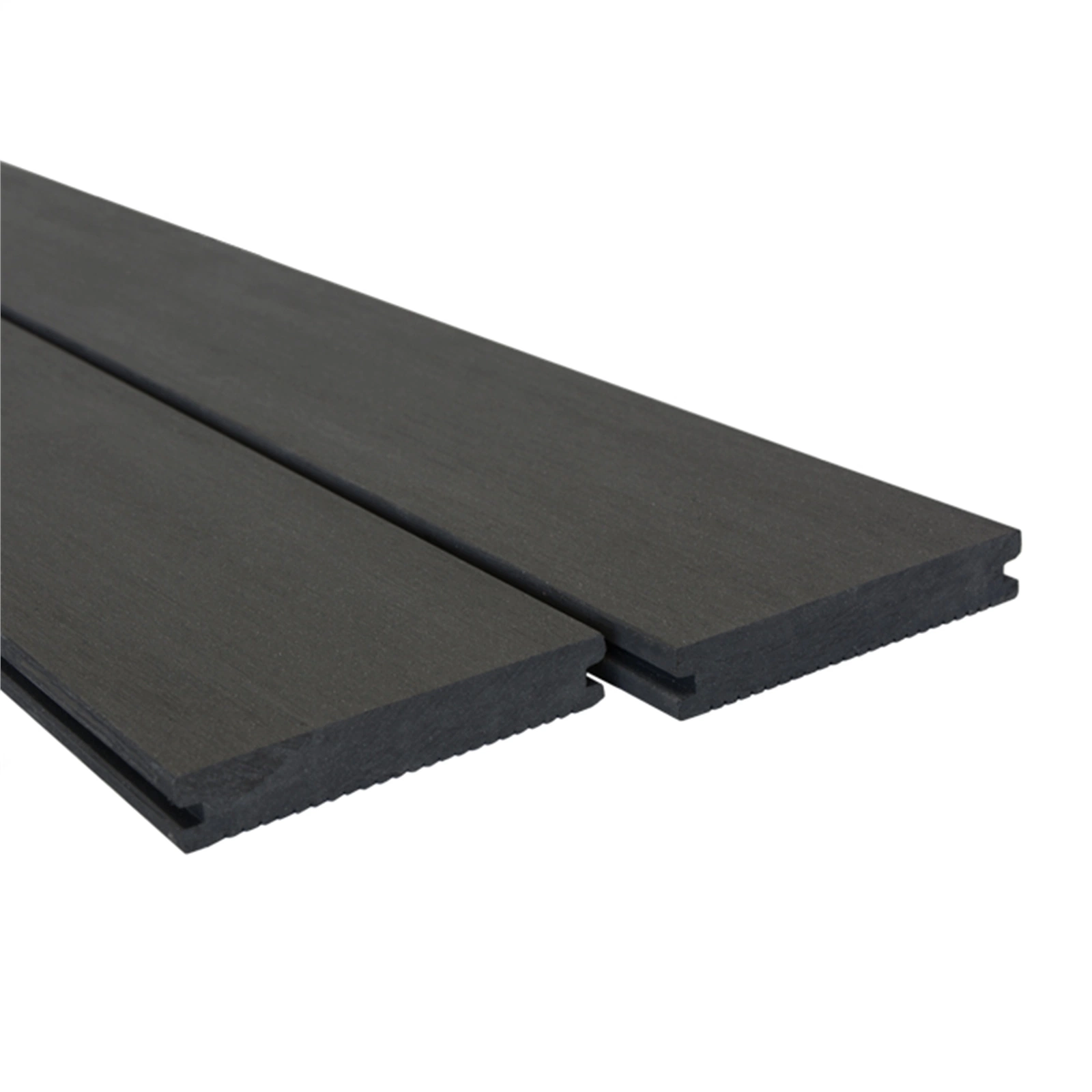 Ocox Revêtement de sol composite en bois plastique solide imperméable pour l'extérieur, revêtement de sol en WPC pour terrasse