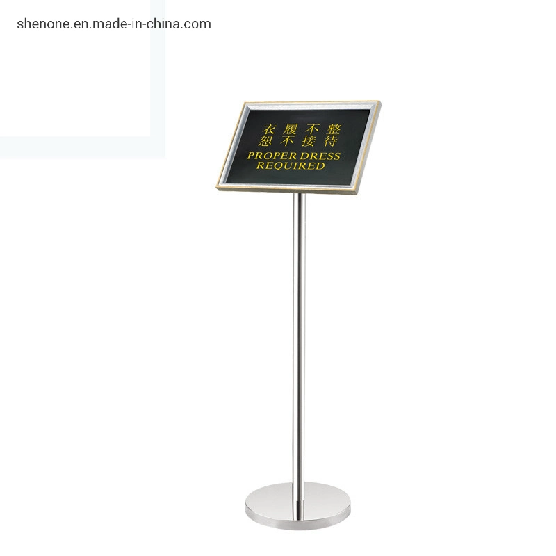 Shenone Wholesale/Supplier Hotel Lobby Information Display Hotel Indicator Acrylic Sign Stand