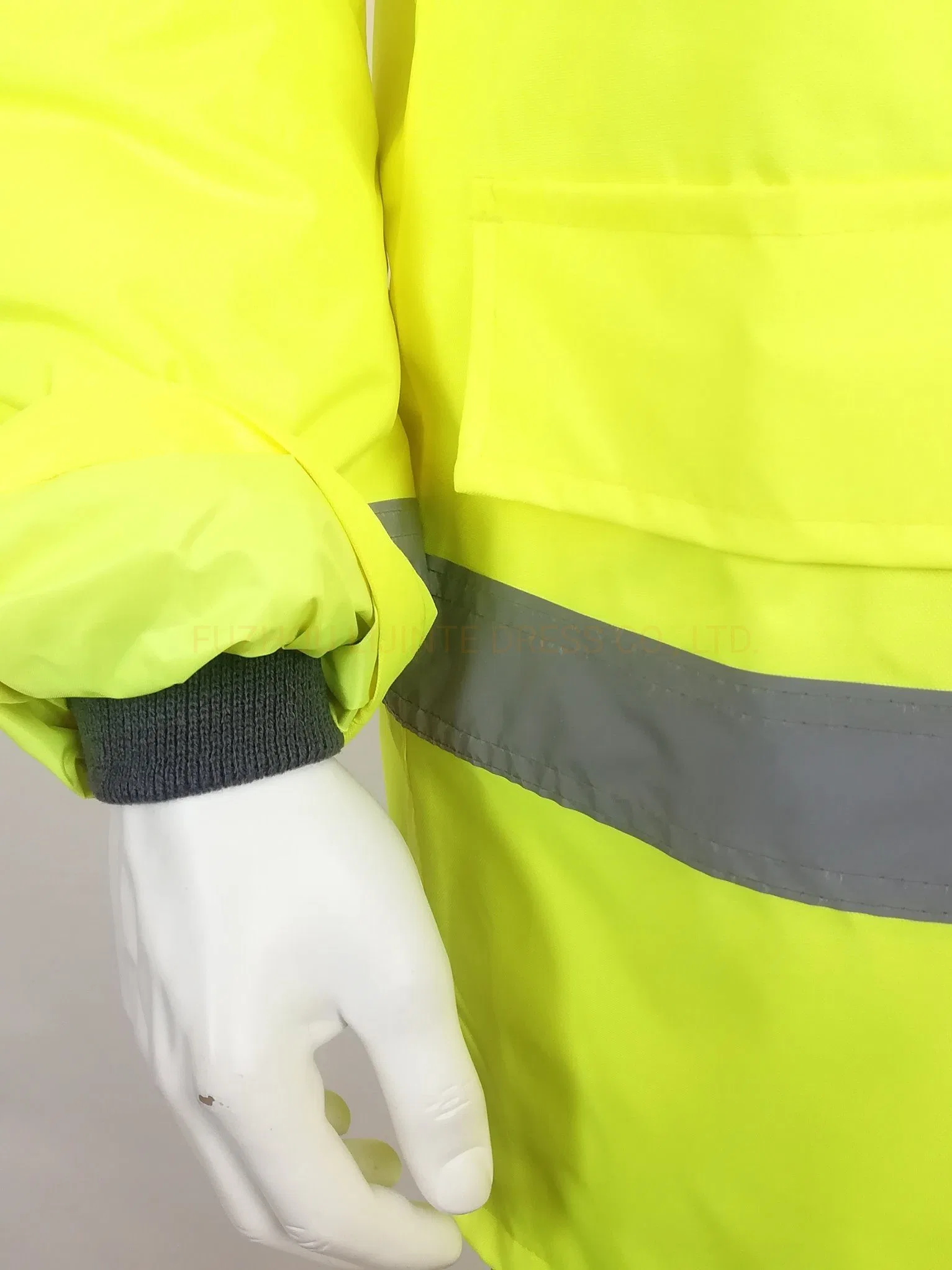 Windproof Keep Warm Workwear Outdoor High Visibility Reflective Safety Clothes