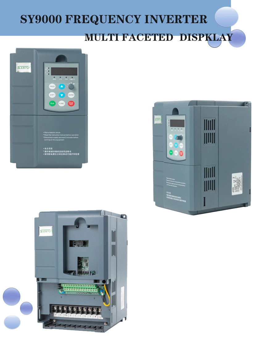 Sy9000 Frequency Inverter 3 Phase 380V 160kw VSD VFD Frequency Converter Frequeny Drives