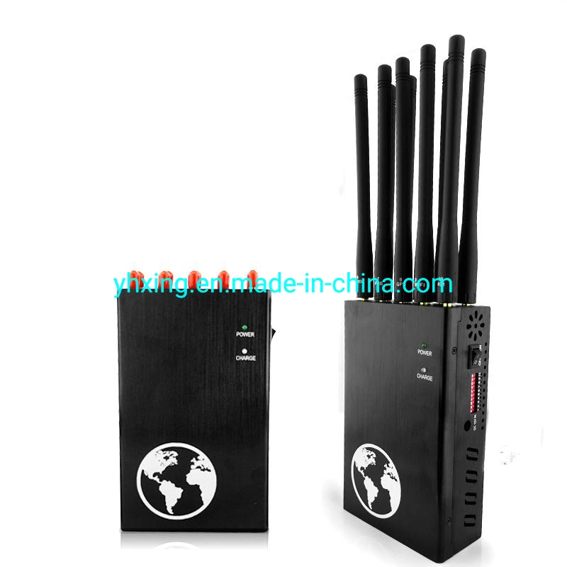 10 Antenas Portátil Celular Bloqueador de Sinal de Telefone Móvel GPS WiFi Sinal de Telefone 2 3 4 5g Detector de Sinal