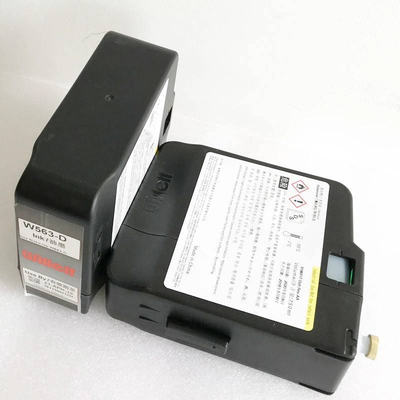 Printing Consumables Supplier Viijet Ink Cartridge Willet Printer 620 W843-D W563-D Bulk Sale Original Alternative Ink/Makeup