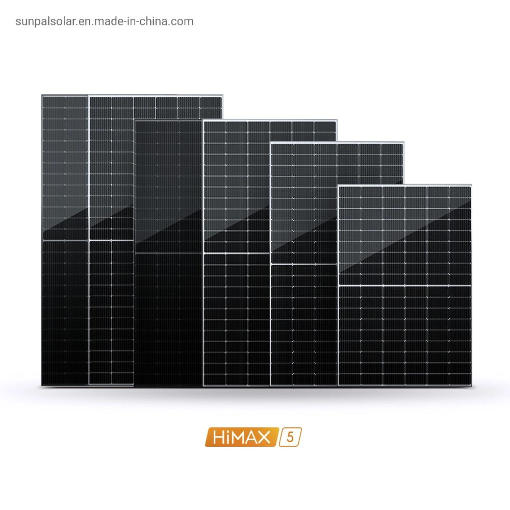 Sunpal PERC 500W-600W 182*182 mm polykristallines Silizium PV Solarenergie Bedienfeldmodul