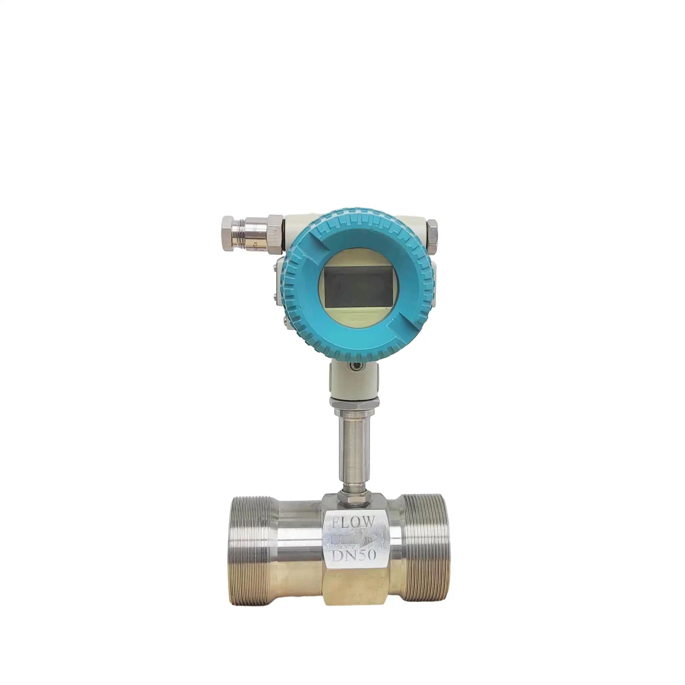 1% Accuracy Liquid Turbine Flow Meter for Water Oil Other Fluid Measurement