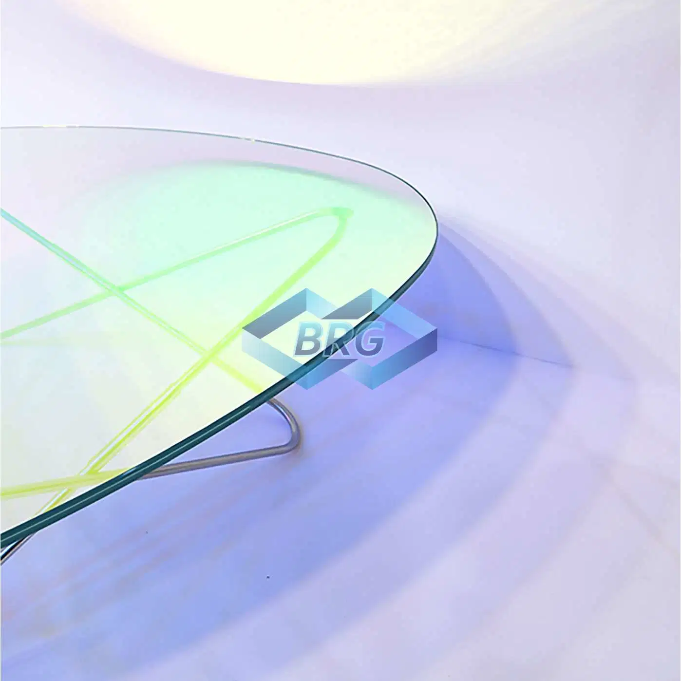 Factory New Design Dichroic Tempered Decorative Glass