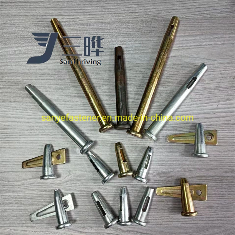 Aluminium Formwork Wedge and Pin Joint and Fastening Round Pin Galvanized Pin Construction Solid Pin M16 Hollow Stud Pin