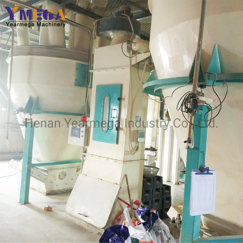 Automatic Animal Feed Production Machine Line Poultry Chicken Pig Cattle Livestock Feed Plant