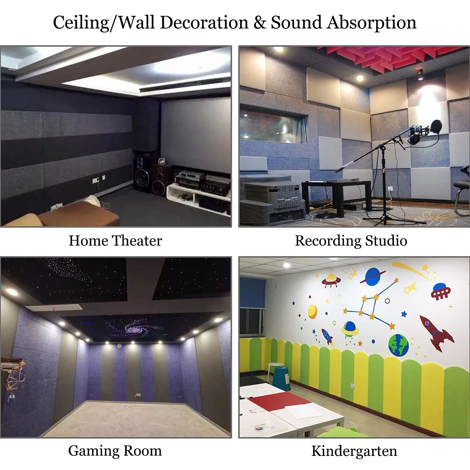 Trend Pet Acoustic Felt Sheet 9mm Acoustic Panel for Office Sound Insulation