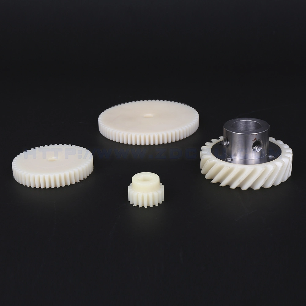 Customized Design High Precision UHMWPE Plastic Helical Gears Manufactures