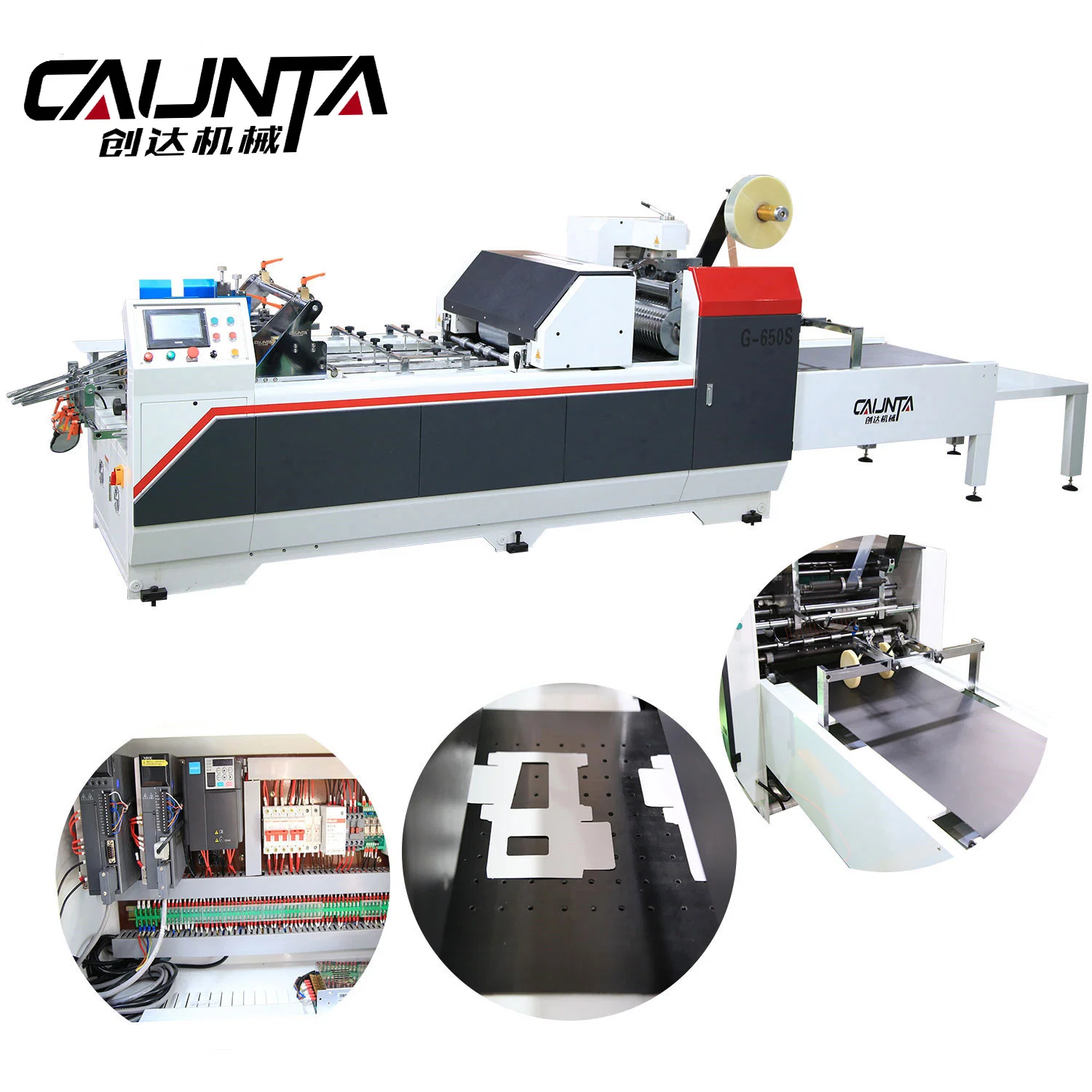 G-860s Full-Automatic High-Speed Window Patching Machine Flat Paste Film to Box Window