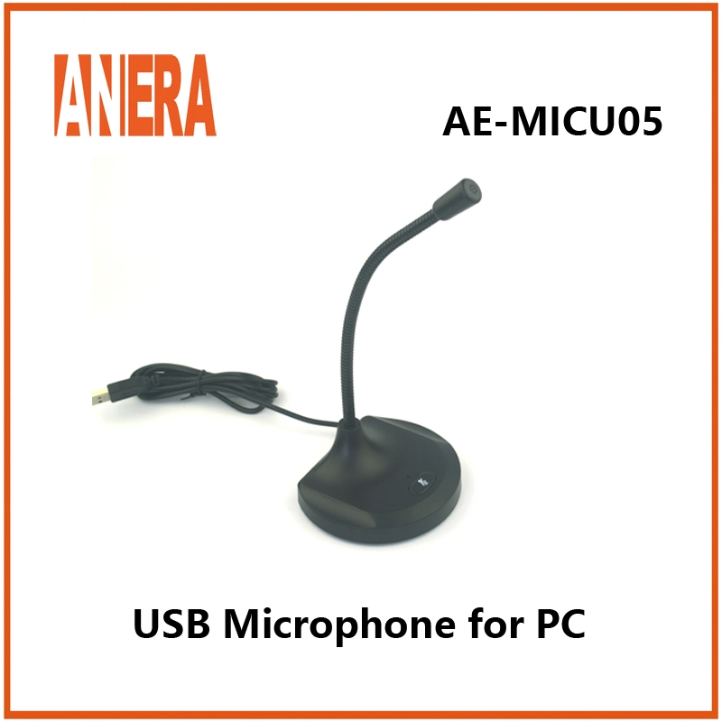 New Design Portable USB Microphone Adjustable Laptop Microphone for Desktop PC