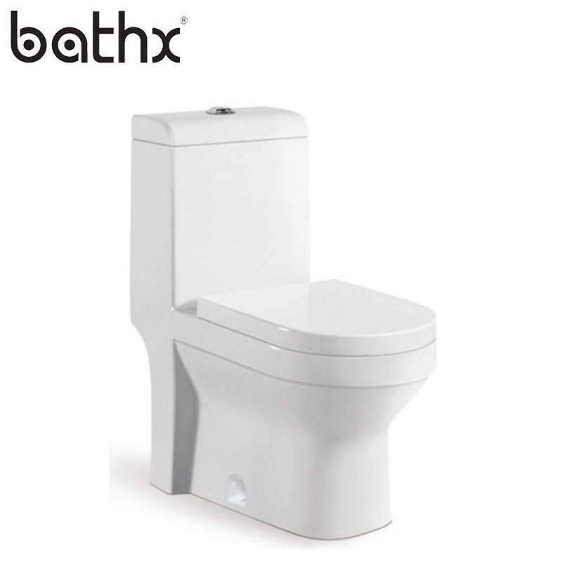 Siphonic Bathroom Ceramic Western Style Toilet with Factory Cheap Price (PL-3858)