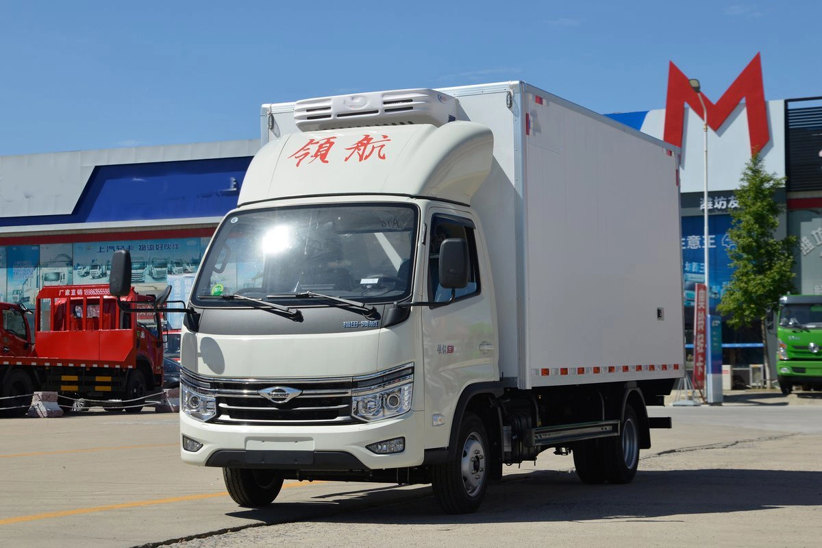 Sell High-Quality Good Price Foton Forland Time S1 Dump Truck for Sale Refrigerator Cooling Van Vehicle