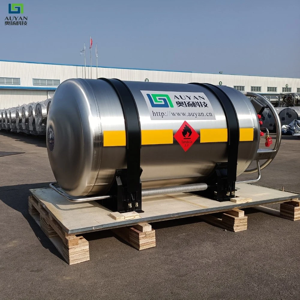 Conteneur de stockage cryogénique d'azote liquide pour véhicules, réservoir de carburant au GNL, bouteilles de gaz sous pression pour camions