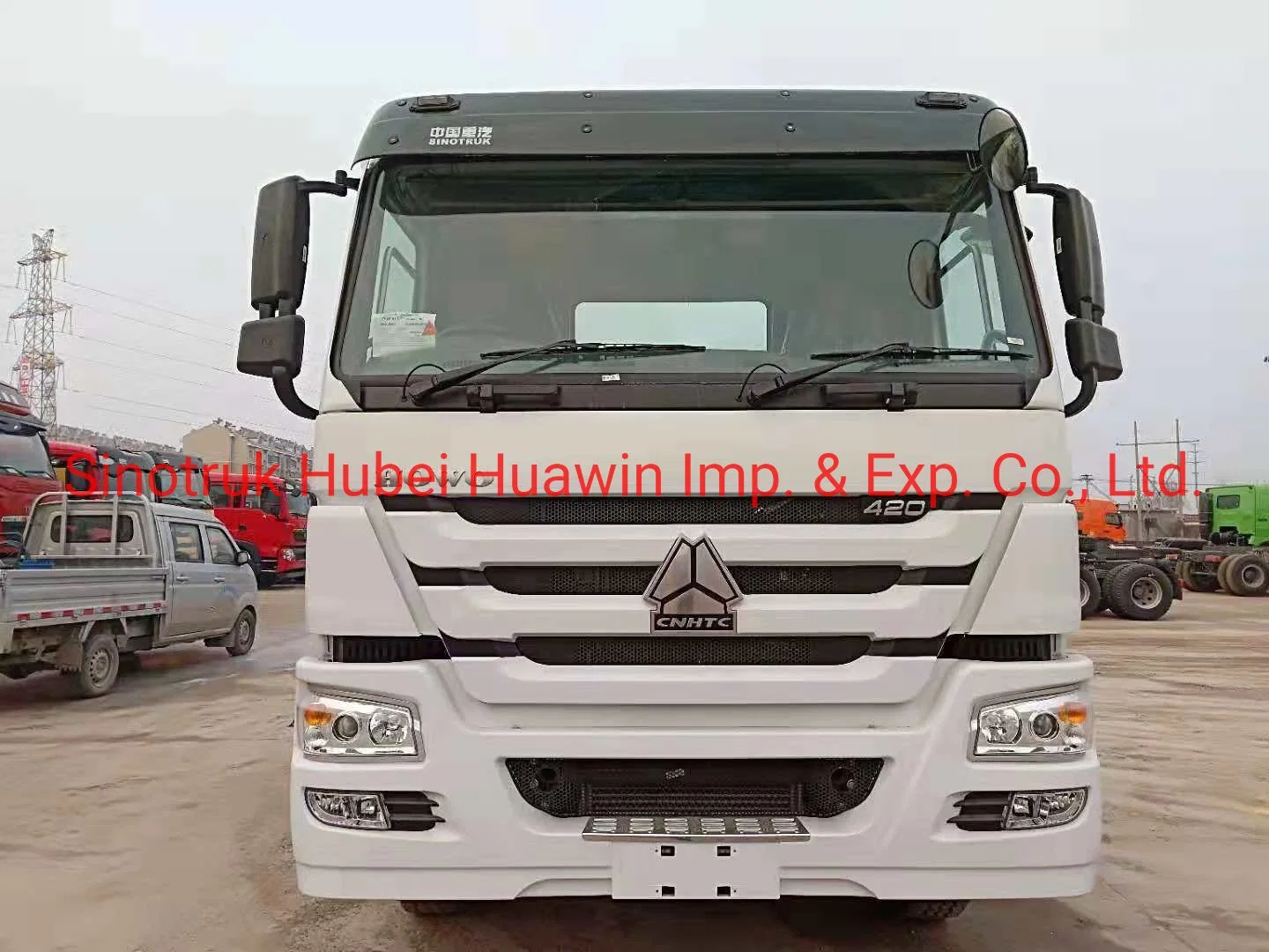HOWO 6X4 420CV de potencia camión camión de remolque de tractor /// Cabeza Animadora para Sudán