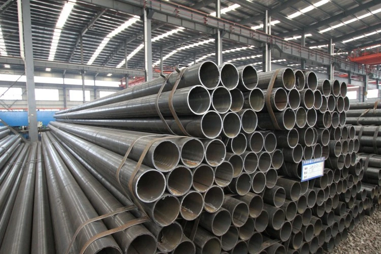 Welded Oiled Round Carbon Steel Pipe for Machinery Industry