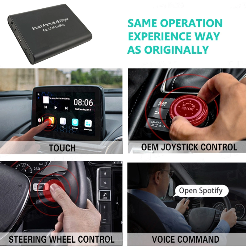 Car GPS Ai Box Wireless Carplay