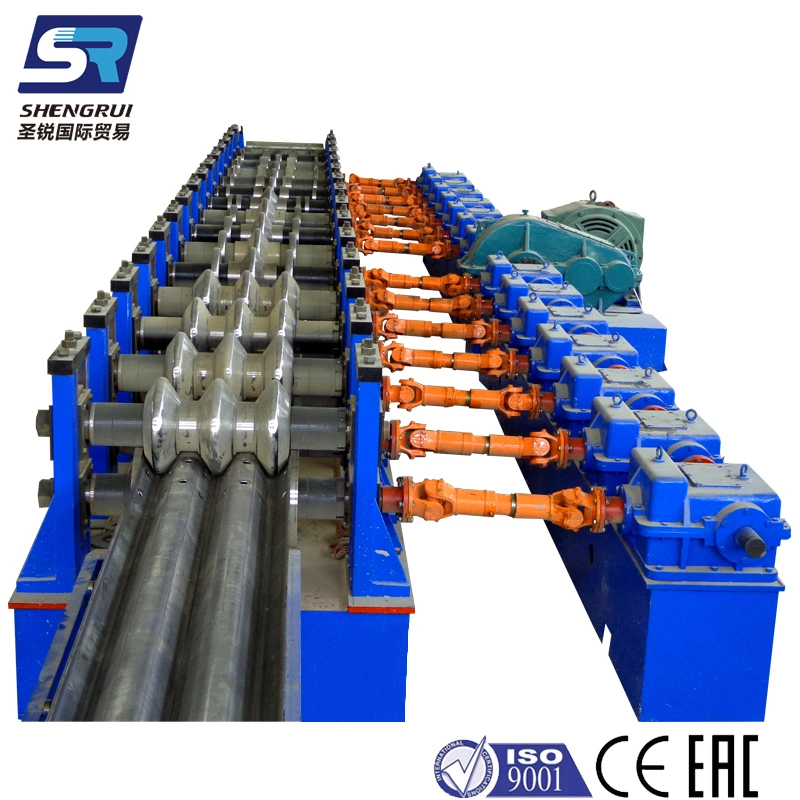 Road Construction Crash Barrier Highway Guardrail Automatic Cold Roll/Rolling Forming/Former Making Machine