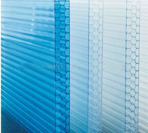 UV Protection Twin-Wall Polycarbonate Sheets