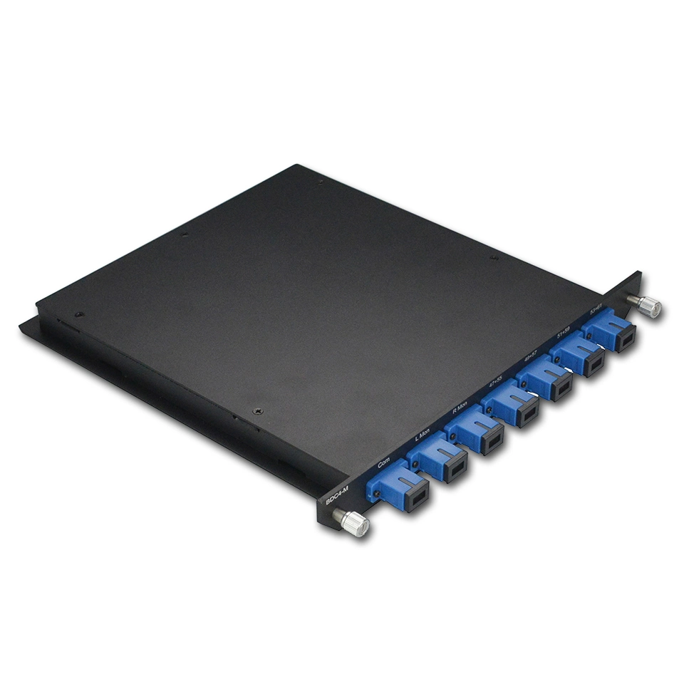 Wdm Network/FTTH/CATV Fiber Optical Passive Device 1X8 Channel ABS Box CWDM Module with Sc/Upc