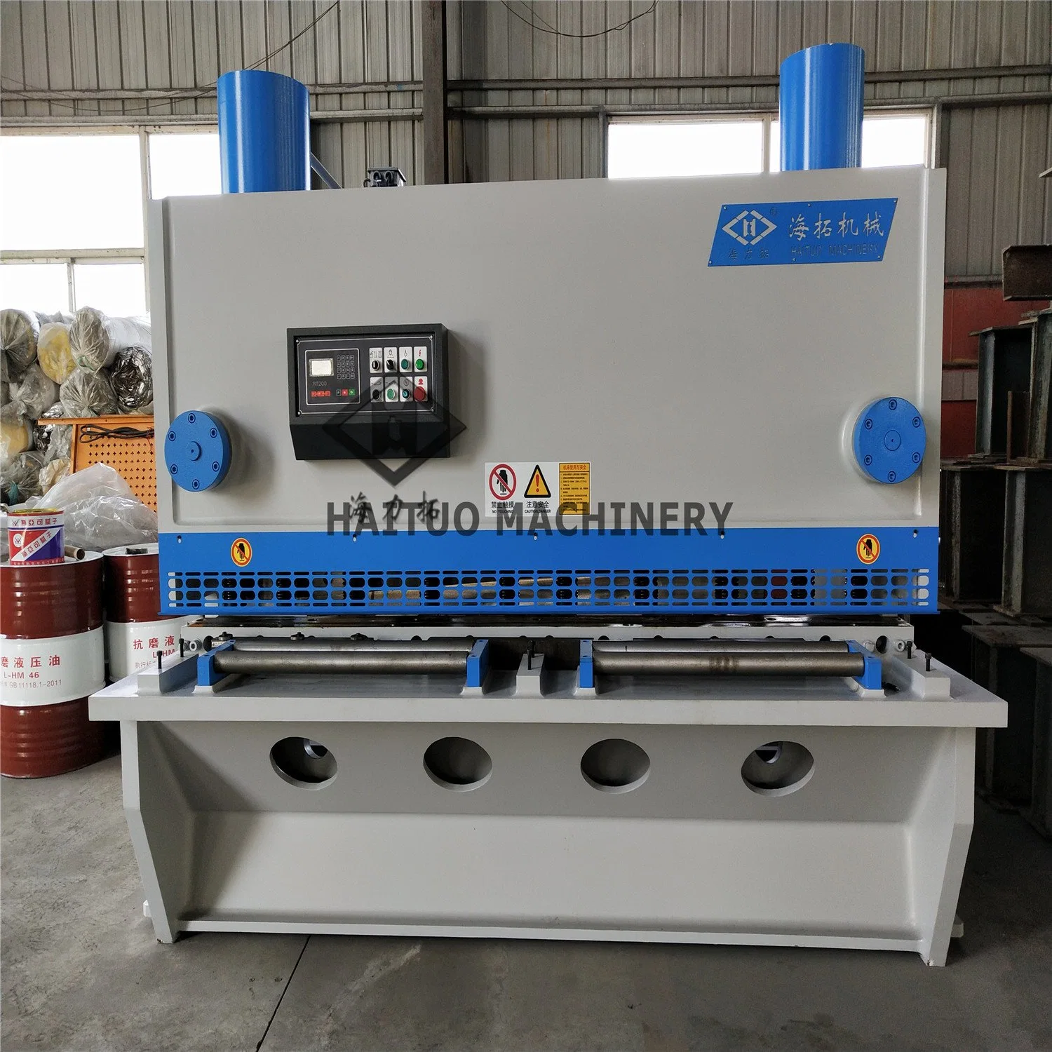 QC11y Sheet Metal Plate CNC Hydraulic Swing Beam or Guillotine Cutting Mechanical Shearing Machine