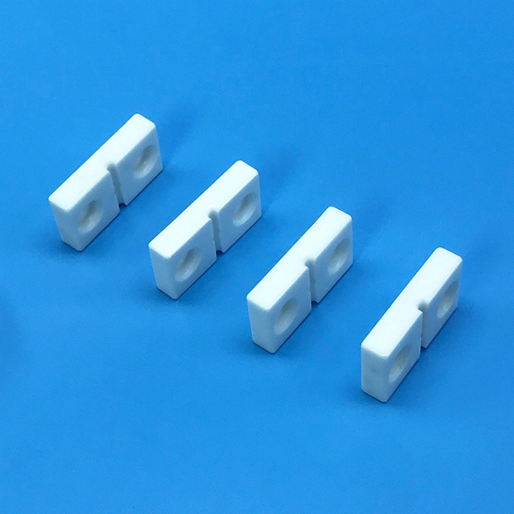 CNC Machined Y-Tzp Zirconia Zro2 Ceramic Grooved Block