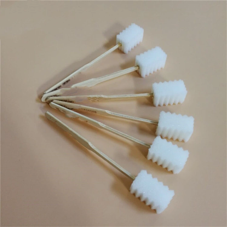 Medical Disposable Mouth Sponge Swabs Dental Oral Swab Sticks for Mouth Cleaning