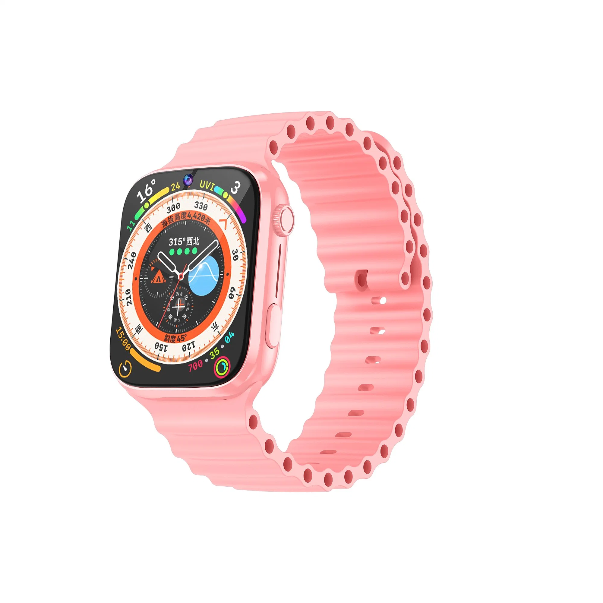 API gratis de SDK impermeable 4G Smart Watch Sos Salud de los ancianos Ranura para tarjeta SIM de Medical Watch