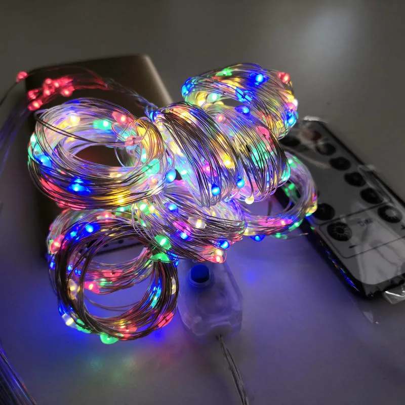 Luzes decorativas para Fairy Twinkle LED Garland Cortina LED String Luzes