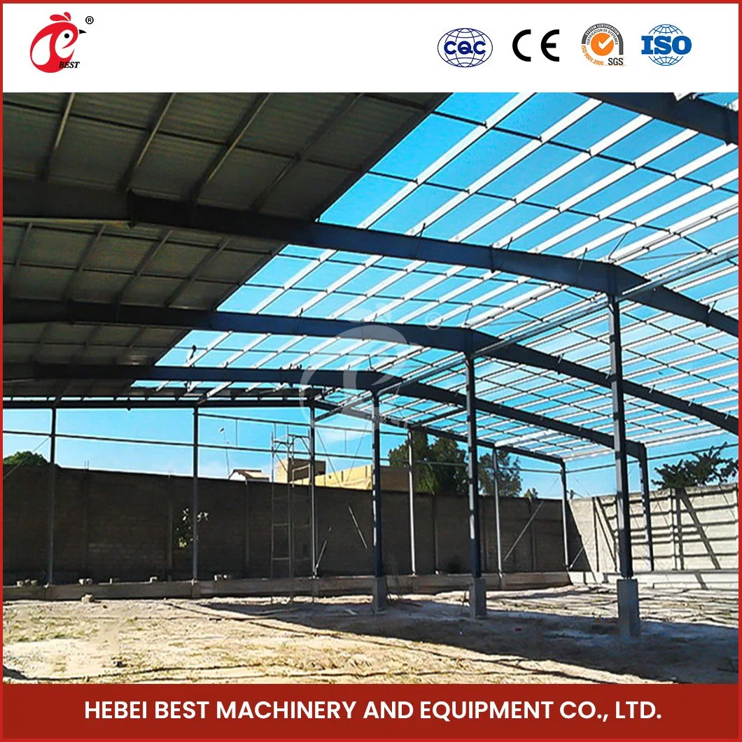 Bestchickencage Ventilation Control System China Poultry Climate Control System Manufacturing OEM Customized Located Area Ventilation System in Poultry Farms