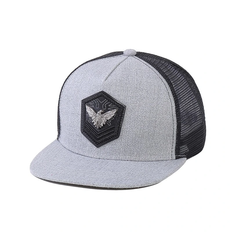 Woven Patch Summer Trucker Net Hat