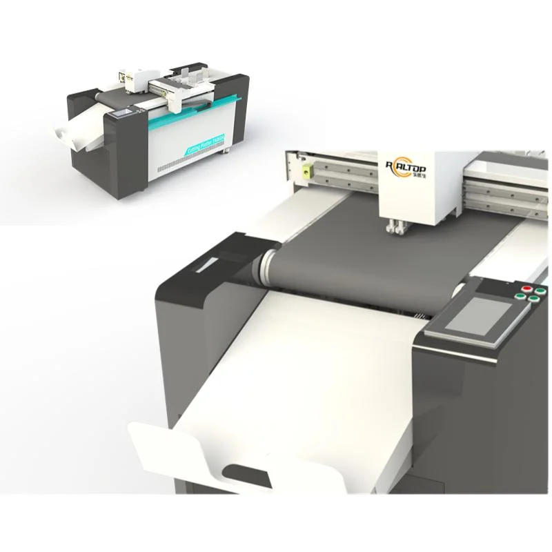 Sinal CNC-4060 Realtop autocolante de gráficos do Cortador de mesa