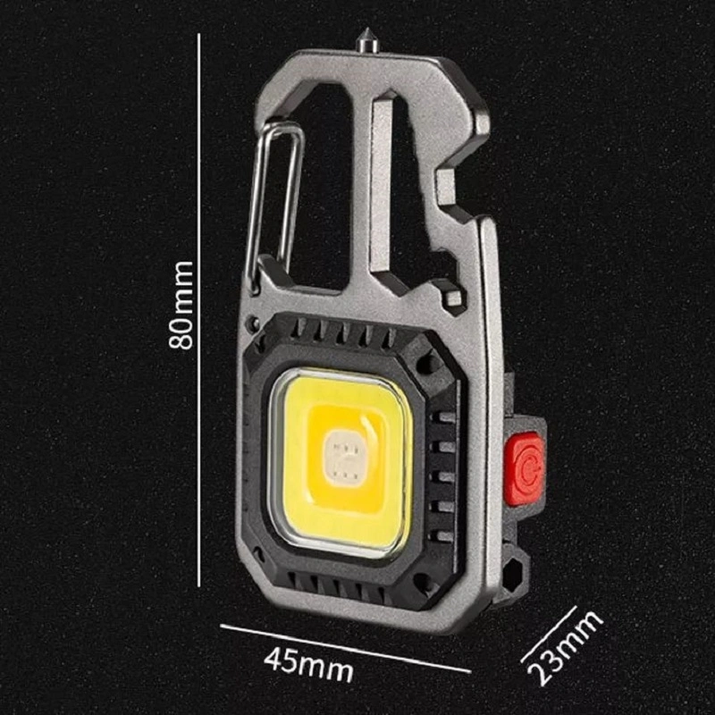 Multi-Functional Rechargeable Flashlight High quality/High cost performance Pocket Keychains Flashlight