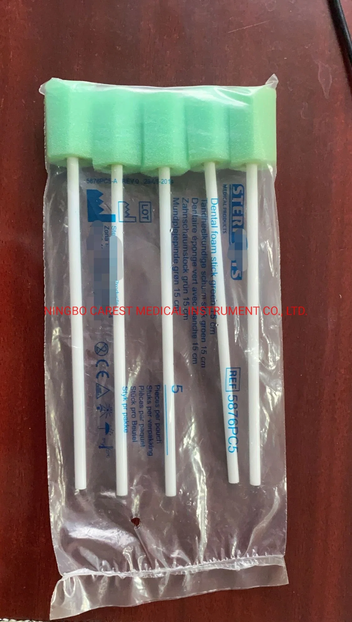 Uso médico Disposable Oral Swabs esponja Oral Stick