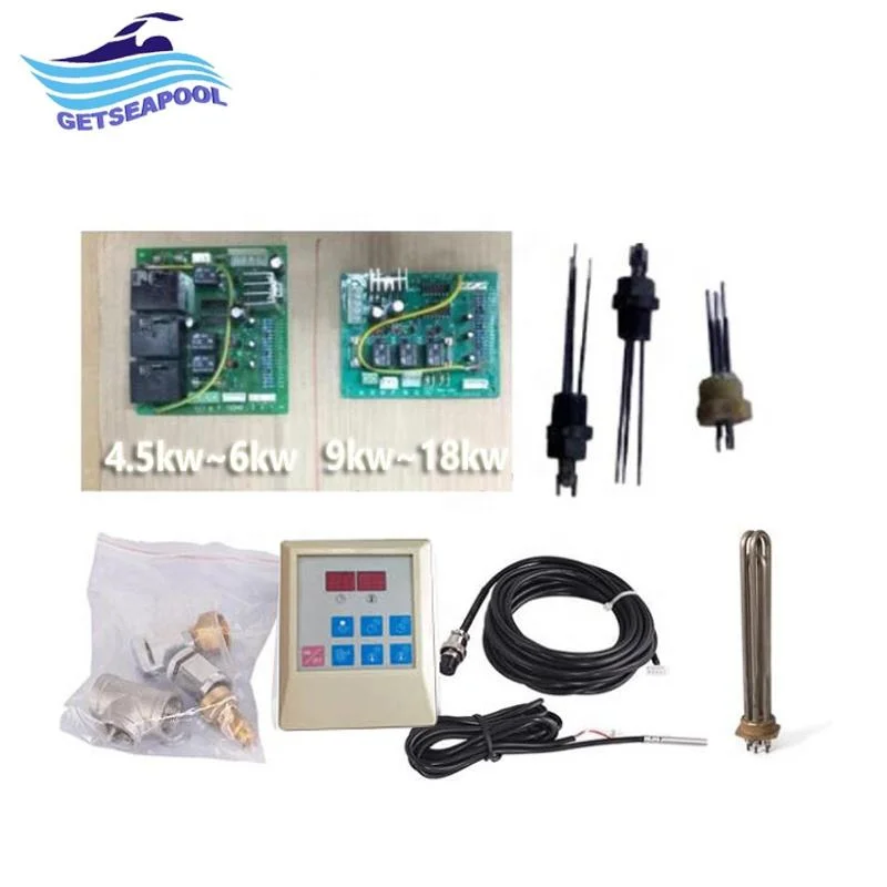 Sauna Steam Generator Accessories Heat Tube/Water Level Probe/ Circuit Board and Control Panel