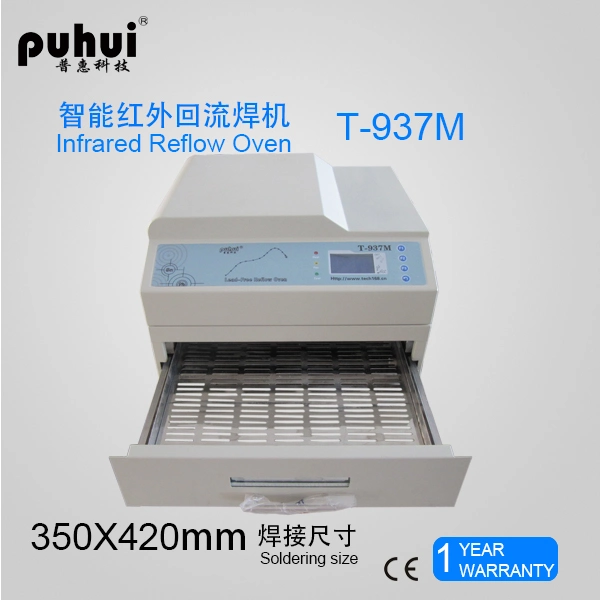 Desktop Reflow Oven, Lead-Free Reflow Oven T937m, Hot Air Reflow Oven