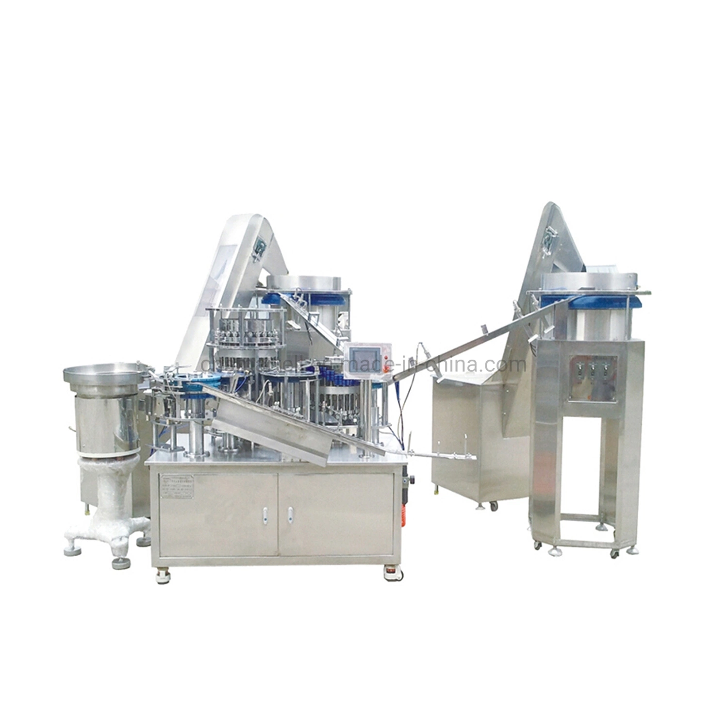 Full Automatic Syringe Assembly Machine Manufacturing Line Disposable Plastic Large Syringe Making Machine Barrel Plunger Assemble Process Production Equipment