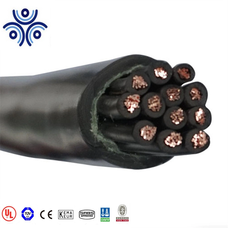 450/750 فولت~0.6/1 كيلو فولت من مادة مقاومة لهب تضخر من مادة الكلوريد النحاسي PVC Insulated Multi Core Control الكبل 7*1.5 مم2 5*1.5 مم2 5*2.5 مم2