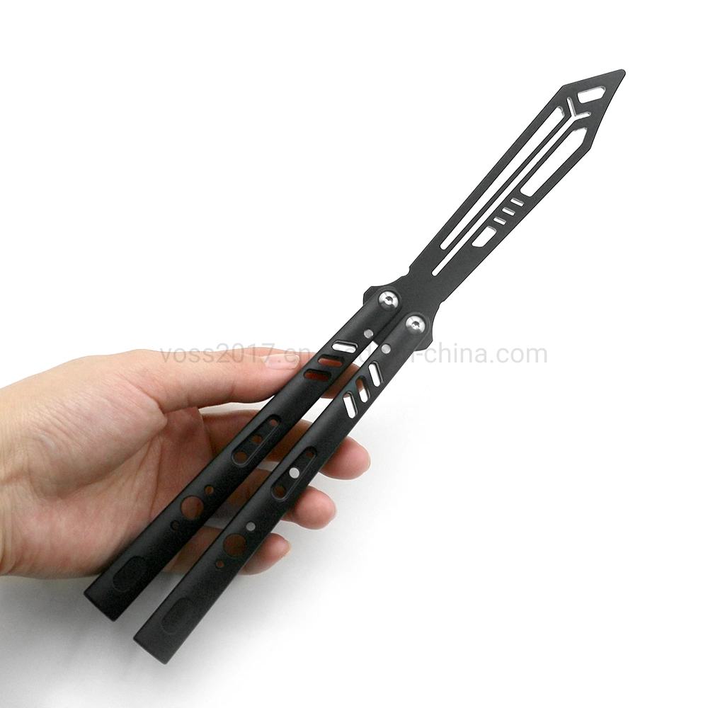 9.92" Brs Replicant Balisong Butterfly Knives Trainer Stainless Steel Blade