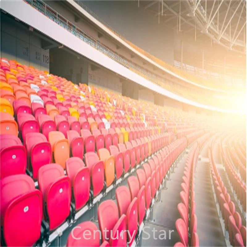 Tip-up Stadium Chair Plastic Stadium Seat with or Without Armrests Stadium Seat
