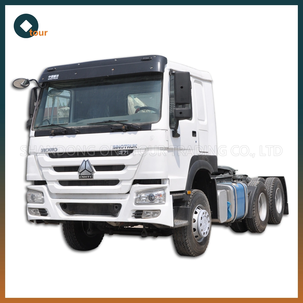 Utilisé HOWO 6X4 371HP 375 Camion Tracteur avec une haute qualité