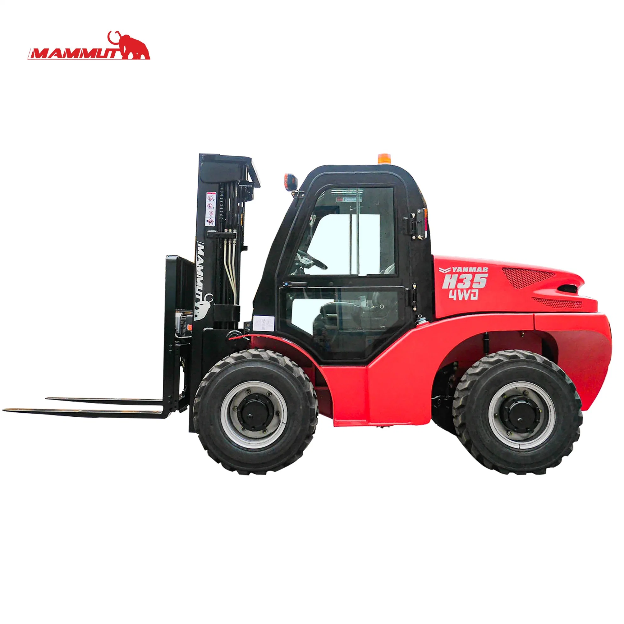 CE Certification Multifunction 4WD Diesel Telescopic Telescope All Road Rough Terrain Trucks Forklift