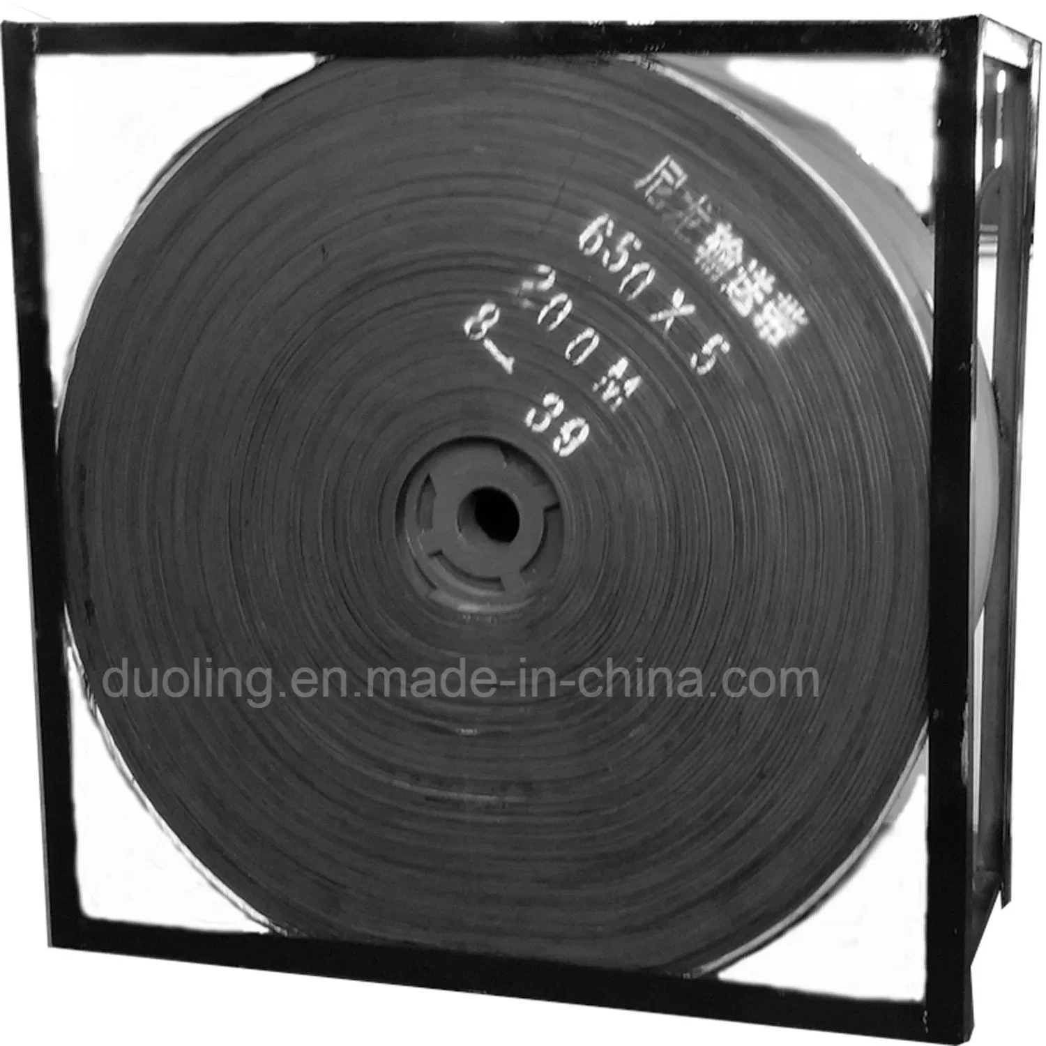 Alta de nylon flexible cinta transportadora de caucho para la exportación