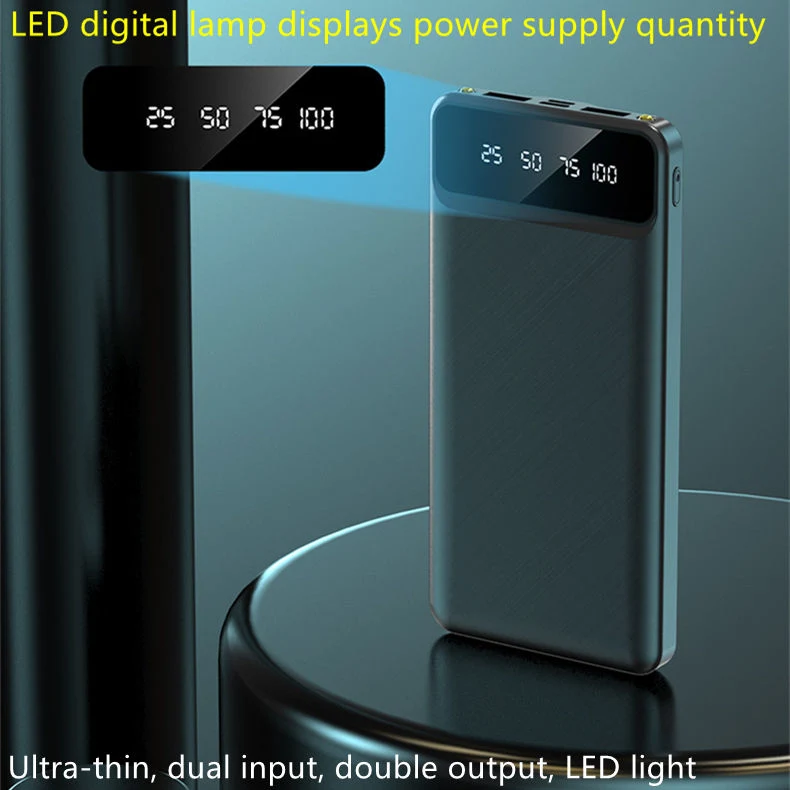 Factory Wholesale/Supplier Dual Input and Dual Output 2.1A Fast Charge 10000mAh Latest Powerbank