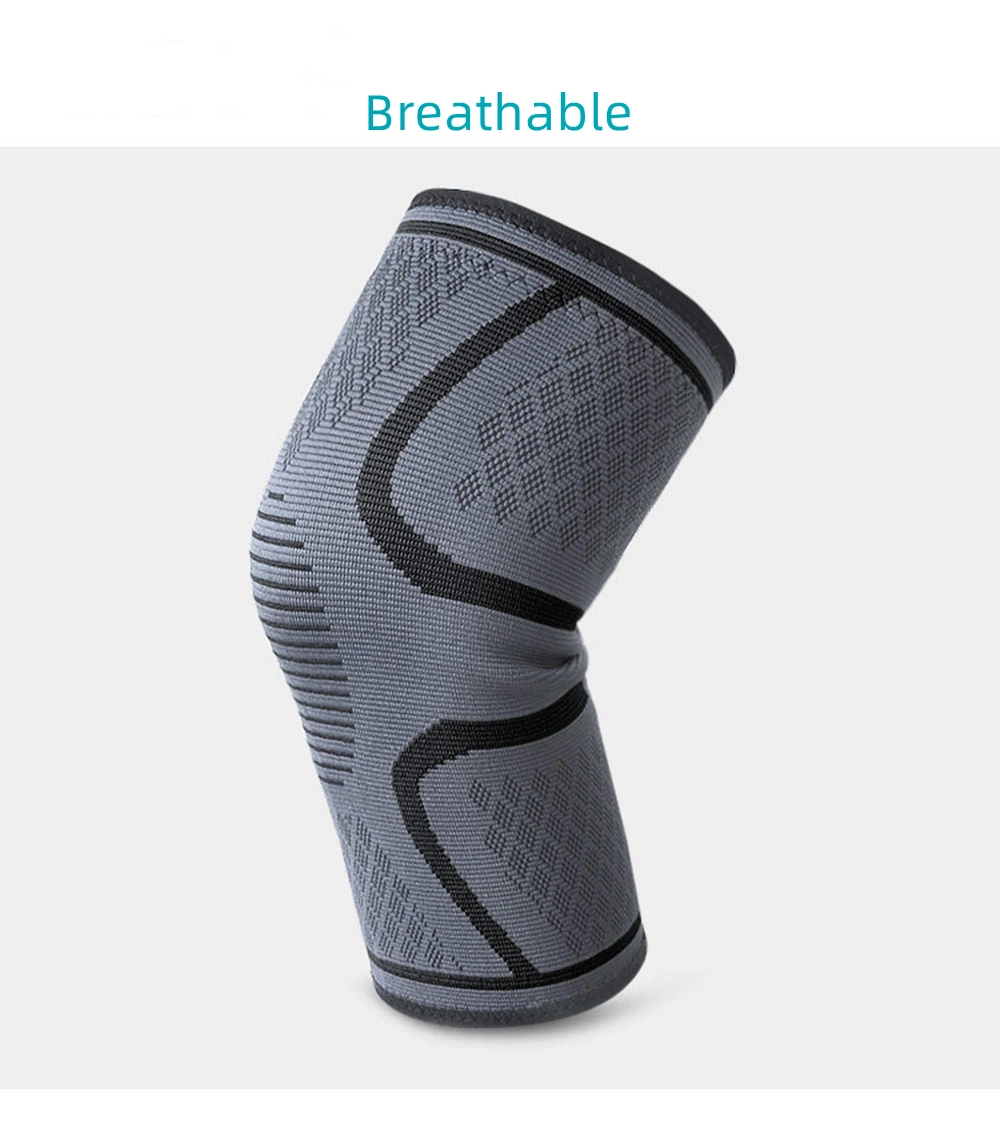 Le support de manchon antidérapant pour les sports de protection en nylon respirant Knee Pad EN GENOU