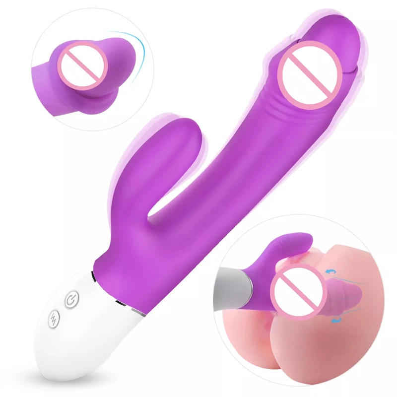 Le silicone G Spot Clitoris vibrateur vibrateur de lapin pour les femmes